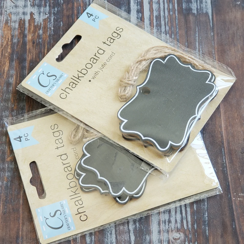 Chalkboard Tags